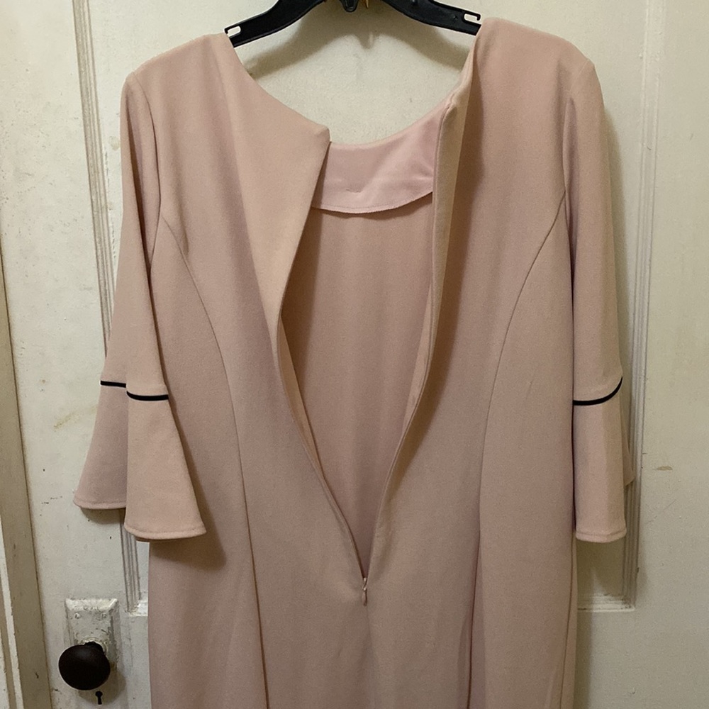 Sandra Darren NWT blush pink dress 10 - Picture 6 of 7